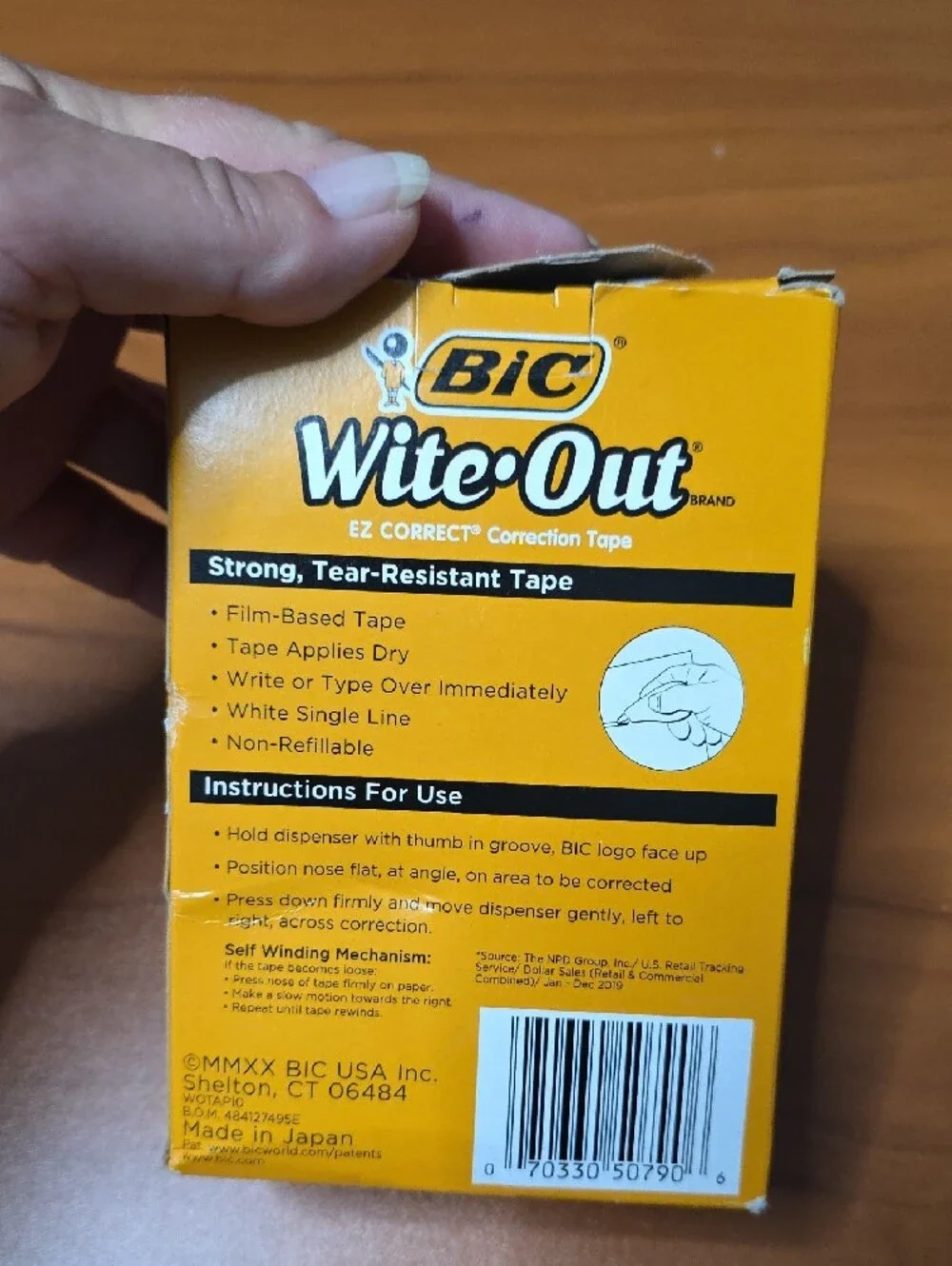 Bic Wite-Out EZ Correct Correction Tape - Multicolor Dispensers